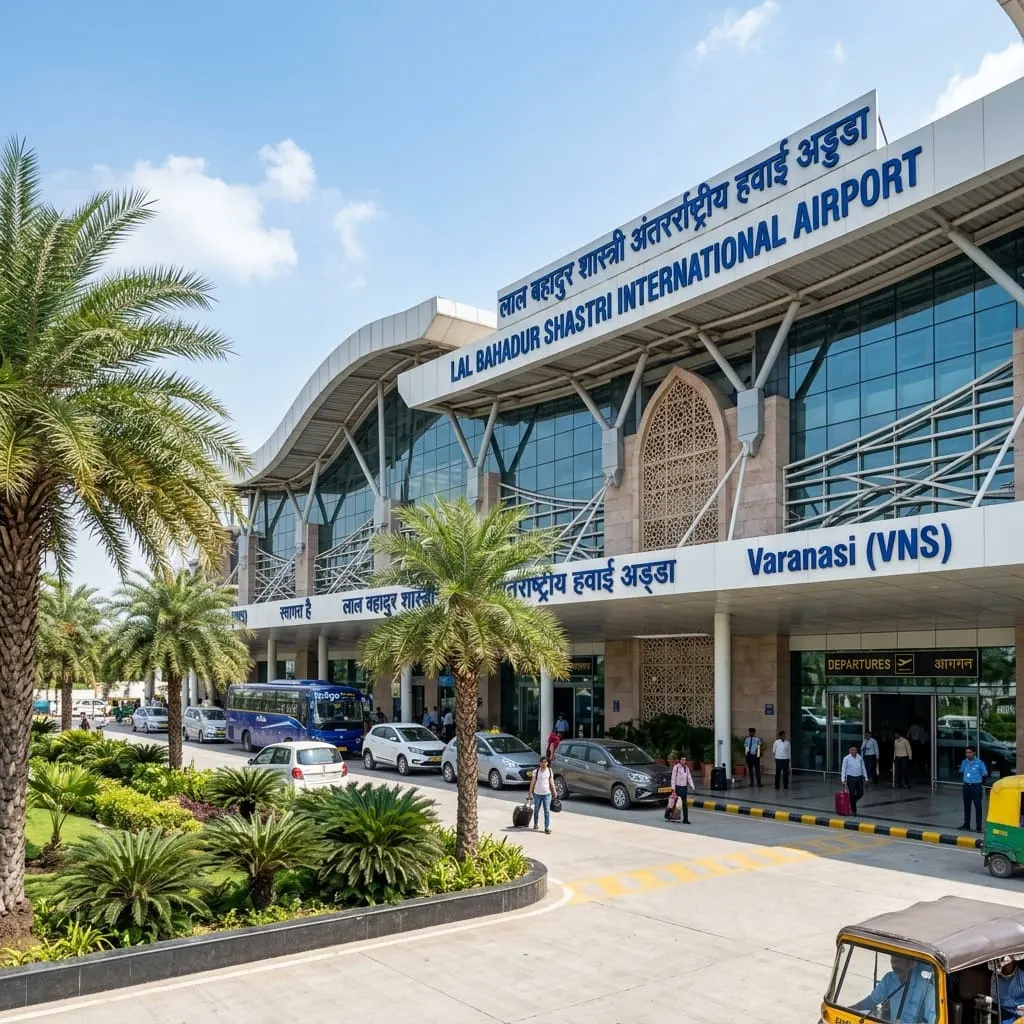 Lal Bahadur Shastri Airport terminal at Babatpur, Varanasi