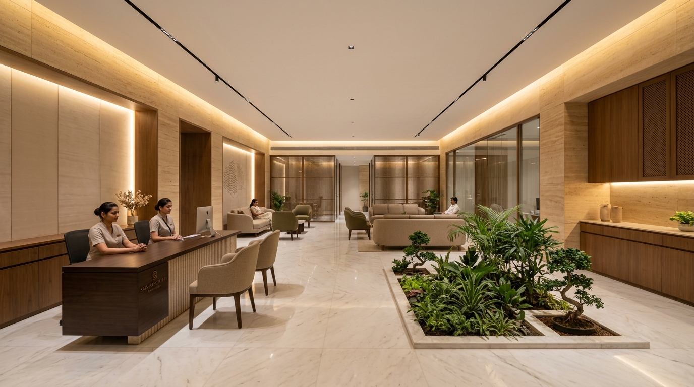 Lavanya Skin Studio Panoramic Sanctuary Lounge Ahmedabad