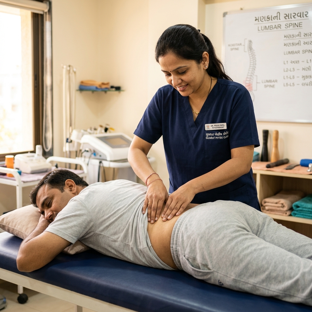 Physiotherapy lower back treatment